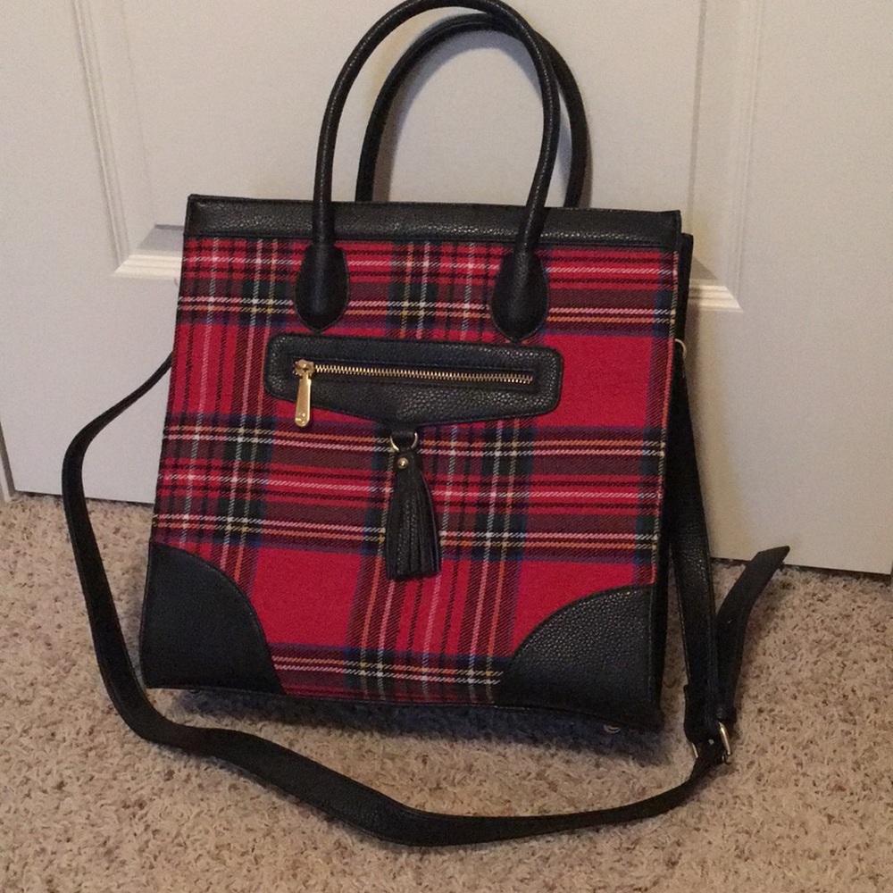 Plaid Crossbody